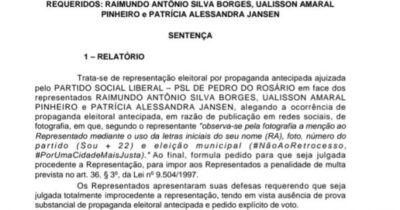 Prefeito de Pedro do Rosário e Secretários São Condenados pela…