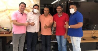 Gilmar Pereira Recebe Apoio do Deputado Toca Serra, Junior Marreca…