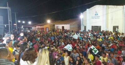 Primeira Caminhada e Comício da Candidata a Prefeita Gardênia…