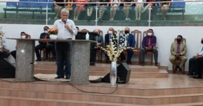 Prefeito Pedro Fernandes participa de Culto em Ação de Graças na…