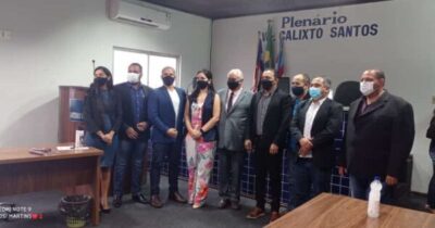 Em Santa Rita vereador Patricinho (PSDB) assumiu mandato