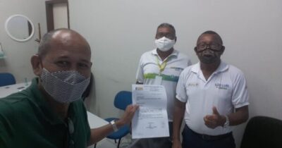 Lider comunitário Alan Kardek com seu trabalho que continua na…