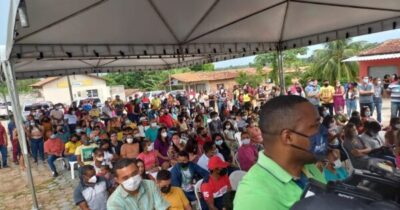 Flávio Dino entrega obras e benefícios em São João Batista