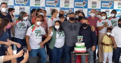 Matinha aniversaria e inaugura com o governador Flávio Dino e a…