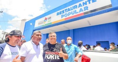 O GOVERNADOR FLÁVIO DINO INAUGURA OBRAS E VISTORIAS OUTRAS EM…