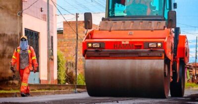 TURILÂNDIA SEGUE COM TODO VAPOR COM ASFALTO NAS RUAS E AVENIDAS DA…