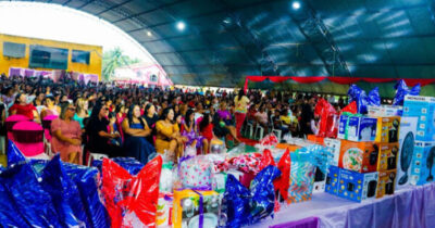 Comemorado Dias das Mães na sede de Centro Novo com sorteio de…
