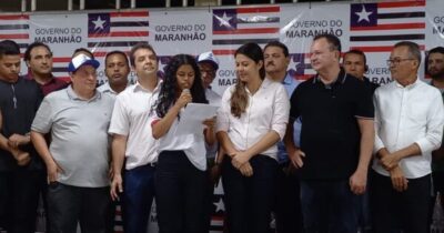 Governador do Estado Carlos Brandão e a Prefeita Fernanda Gonçalo…