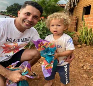 Solidariedade na Páscoa: Jovem lidera projeto social e distribui ovos para crianças em Várzea, Sucupira do Norte