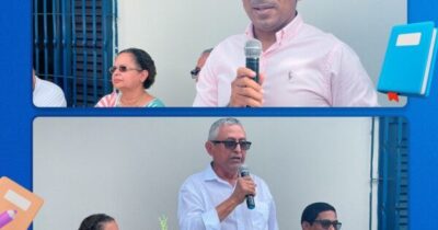 PREFEITO DR.AMILCAR DE BARREIRINHAS INAUGURA MAIS UMA ESCOLA DE…