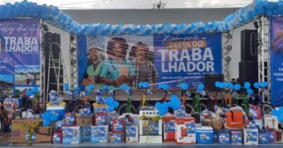 Bacabeira realiza festa em comemoração ao dia dos trabalhadores