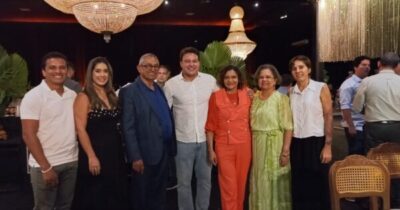 Dr. Amílcar Rocha participa de jantar com Governador Brandão