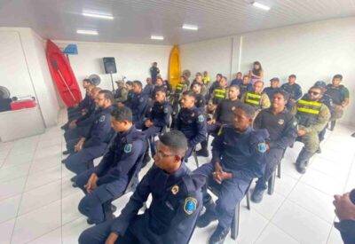 Conclusão do curso tripulante de embarcação pela Marinha do Brasil: Guardas municipais salva-vidas e forças de segurança de São Luís celebram conquista