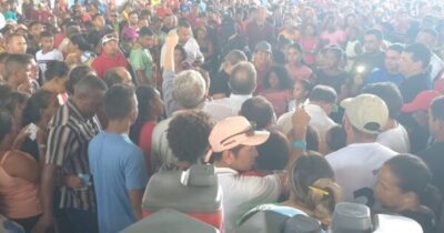 FESTA DO TRABALHADOR TEM INAUGURAÇÃO E SHOW DE PRÊMIOS EM SANTA RITA.
