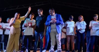 PREFEITURA DE SÃO BENEDITO DO RIO PRETO INAUGURA ESCOLA NO BAIRRO…