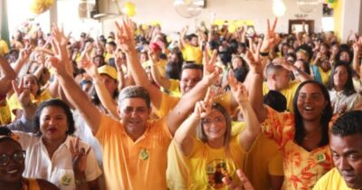 CONVENÇÃO REALIZADA NO DIA DO ANIVERSÁRIO DA PREFEITA LINIELDA…