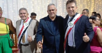 PREFEITO ALDO LOPES E VICE GUSTAVO PESTANA SÃO EMPOSSADOS EM CURURUPU