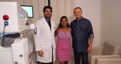 Brandão acompanha atendimento na câmara hiperbárica da Unidade de…