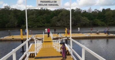 O CAIS FLUTUANTE EM CURURUPU FOI REINAUGURADO