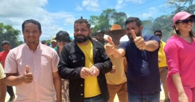 JÚNIOR GARIMPEIRO INAUGURA DUAS PONTES NA ZONA RURAL DE CENTRO…