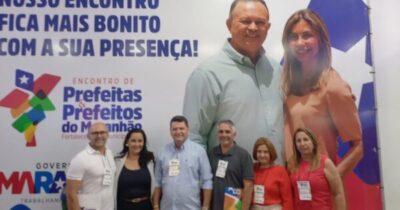 O PREFEITO ENOQUE MOTA DE PASTOS BONS PARTICIPA DO ENCONTRO DE…