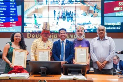 Assembleia homenageia grupos tradicionais do Bumba Meu Boi em sessão solene