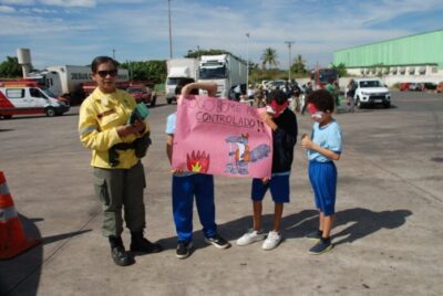 Brazlândia e Lago Oeste recebem blitzes educativas de prevenção aos incêndios florestais no DF