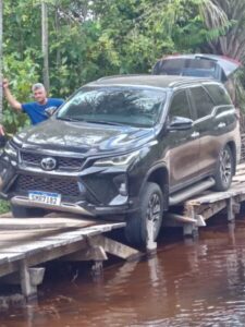 População de Passagem Grande, em Paulino Neves, cobra ação da prefeitura para reconstrução de ponte