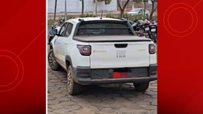 PRF intercepta caminhonete suspeita de apropriação indébita na BR-010, em Imperatriz