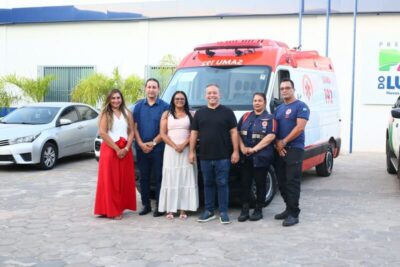 Paço do Lumiar alcança 5ª ambulância 0km e reforça compromisso de Fred Campos com a saúde.