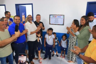 Fred Campos inaugura 5ª escola implantada do zero em menos de 7 meses em Paço do Lumiar