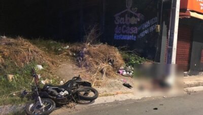 VÍDEO: Motociclista morre em acidente na Avenida São Sebastião