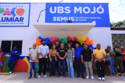 Fred Campos entrega a 8ª UBS em oito meses e reforça compromisso com a saúde em Paço do Lumiar.