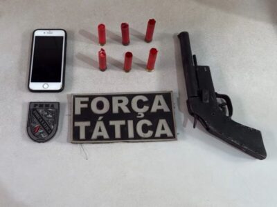 Menor é apreendido por porte ilegal de arma de fogo no Residencial São Pedro, em Codó