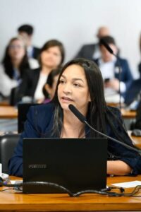 Denúncia do Fleca: Eliziane requer que plataformas expliquem ao Senado sobre conteúdos de erotização infantil