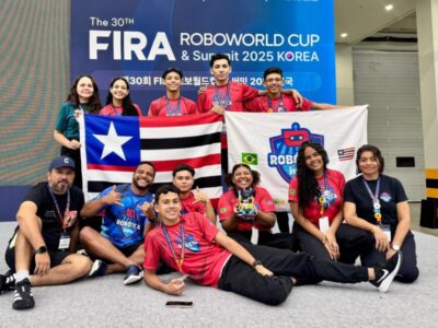 Em final contra a China, alunos do IEMA conquistam 1º e 2º lugar no Mundial de Robótica na Coreia do Sul