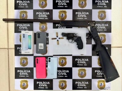 POLÍCIA CIVIL PRENDE INVESTIGADO POR HOMICÍDIO EM ITINGA DO MARANHÃO