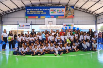 Em 8 meses, Prefeito Fred Campos transforma esporte escolar com entrega de 7 quadras em Paço do Lumiar.