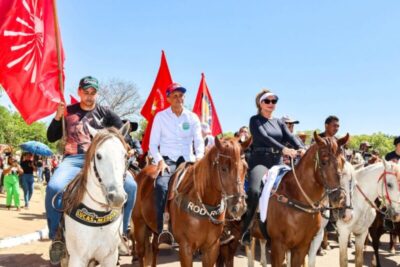 Prefeito Nonatinho prestigia a IV Cavalgada do Divino Espírito Santo em Matões