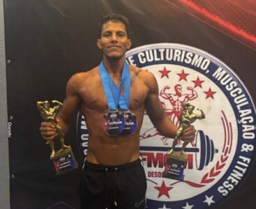 Jovem de Matinha conquista primeiro lugar em duas categorias do Campeonato Maranhense de Fisiculturismo