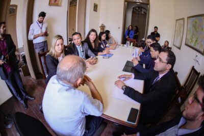 Penha participa de encontro da Frente Católica com arcebispo