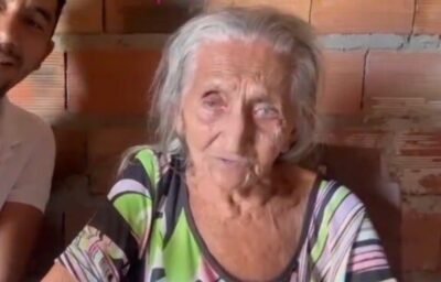 Aos 97 anos, moradora de Barreirinhas pede escola para comunidade Cachoeira
