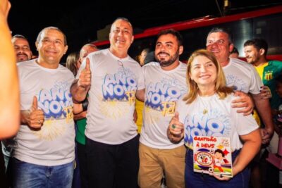 Iracema Vale prestigia entrega de cestas básicas a famílias carentes de São José de Ribamar