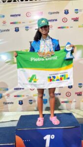 Pietra Diniz brilha na Copa Amazônia Internacional com 13 ouros, recorde absoluto e troféu de melhor índice técnico