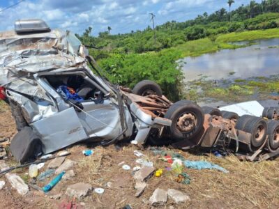Dia dos Pais termina com três mortos e oito feridos em rodovias federais no Maranhão