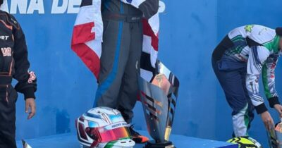 Maranhense de 9 anos, campeão nordestino de Kart, chega em 3º lugar em disputa com melhores do Brasil em SC