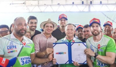 Ao lado de Carlos Brandão , Davi Brandão celebra conquistas para Lago Verde e Bacabal