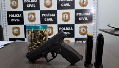 Prisão de suspeito de tentativa de feminicídio em Açailândia polícia apreende arma de fogo