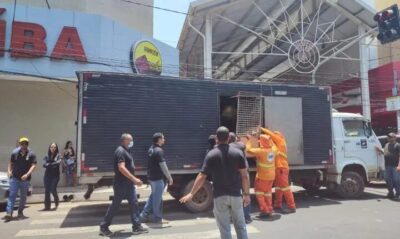 Ação da prefeitura retira vendedores ambulantes do centro comercial de Imperatriz