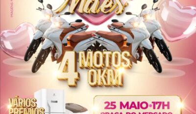 Bingão das Mães de Esperantinópolis vai sortear 4 motos 0km e muitos prêmios!